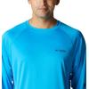 imageColumbia Mens PFG Terminal Tackle Long Sleeve ShirtCompass BlueCarbon Logo