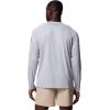 imageColumbia Mens PFG Terminal Tackle Long Sleeve ShirtCool GreyDusty Crimson Logo