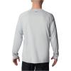 imageColumbia Mens PFG Terminal Tackle Long Sleeve ShirtCool GreySpring Blue Logo