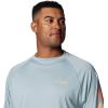 imageColumbia Mens PFG Terminal Tackle Long Sleeve ShirtCrushed BlueBright Nectar Logo