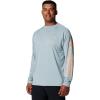 imageColumbia Mens PFG Terminal Tackle Long Sleeve ShirtCrushed BlueBright Nectar Logo
