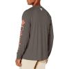 imageColumbia Mens PFG Terminal Tackle Long Sleeve ShirtCypressBright Peach Logo