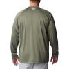 imageColumbia Mens PFG Terminal Tackle Long Sleeve ShirtCypressCool Green Logo