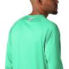 imageColumbia Mens PFG Terminal Tackle Long Sleeve ShirtDark LimeSunlit Logo