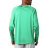 imageColumbia Mens PFG Terminal Tackle Long Sleeve ShirtDark LimeSunlit Logo