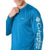 imageColumbia Mens PFG Terminal Tackle Long Sleeve ShirtDark PoolWhite Logo