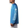 imageColumbia Mens PFG Terminal Tackle Long Sleeve ShirtDark PoolWhite Logo