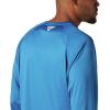 imageColumbia Mens PFG Terminal Tackle Long Sleeve ShirtDark PoolWhite Logo