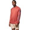 imageColumbia Mens PFG Terminal Tackle Long Sleeve ShirtDusty CrimsonNocturnal Logo