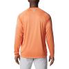 imageColumbia Mens PFG Terminal Tackle Long Sleeve ShirtDusty OrangeNew Mint Logo