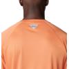 imageColumbia Mens PFG Terminal Tackle Long Sleeve ShirtDusty OrangeNew Mint Logo