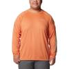 imageColumbia Mens PFG Terminal Tackle Long Sleeve ShirtDusty OrangeNew Mint Logo