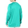 imageColumbia Mens PFG Terminal Tackle Long Sleeve ShirtElectric TurquoiseCool Grey Logo