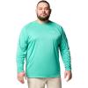 imageColumbia Mens PFG Terminal Tackle Long Sleeve ShirtGlaze GreenWhite Logo
