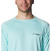 imageColumbia Mens PFG Terminal Tackle Long Sleeve ShirtGulf StreamBlack Logo