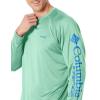 imageColumbia Mens PFG Terminal Tackle Long Sleeve ShirtKelpHarbor Blue Logo