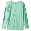 imageColumbia Mens PFG Terminal Tackle Long Sleeve ShirtKelpHarbor Blue Logo