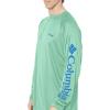 imageColumbia Mens PFG Terminal Tackle Long Sleeve ShirtKelpHarbor Blue Logo