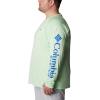imageColumbia Mens PFG Terminal Tackle Long Sleeve ShirtKey WestVivid Blue Logo