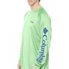 imageColumbia Mens PFG Terminal Tackle Long Sleeve ShirtKey WestVivid Blue Logo