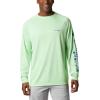 imageColumbia Mens PFG Terminal Tackle Long Sleeve ShirtKey WestVivid Blue Logo
