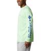 imageColumbia Mens PFG Terminal Tackle Long Sleeve ShirtKey WestVivid Blue Logo