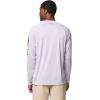 imageColumbia Mens PFG Terminal Tackle Long Sleeve ShirtLavender PearlBlack Logo