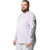 imageColumbia Mens PFG Terminal Tackle Long Sleeve ShirtLavender PearlBlack Logo