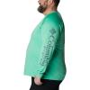 imageColumbia Mens PFG Terminal Tackle Long Sleeve ShirtLight JadeMetal Logo