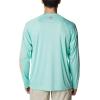 imageColumbia Mens PFG Terminal Tackle Long Sleeve ShirtMint CayBright Nectar Logo