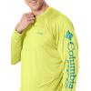 imageColumbia Mens PFG Terminal Tackle Long Sleeve ShirtNeon LightMiami Logo