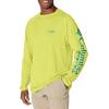 imageColumbia Mens PFG Terminal Tackle Long Sleeve ShirtNeon LightMiami Logo