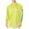 imageColumbia Mens PFG Terminal Tackle Long Sleeve ShirtNeon LightMiami Logo