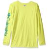 imageColumbia Mens PFG Terminal Tackle Long Sleeve ShirtNeon LightMiami Logo