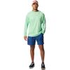 imageColumbia Mens PFG Terminal Tackle Long Sleeve ShirtOcean MintWhite Logo