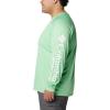 imageColumbia Mens PFG Terminal Tackle Long Sleeve ShirtOcean MintWhite Logo