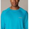 imageColumbia Mens PFG Terminal Tackle Long Sleeve ShirtOcean TealCorange Logo