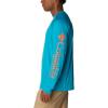 imageColumbia Mens PFG Terminal Tackle Long Sleeve ShirtOcean TealCorange Logo