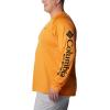 imageColumbia Mens PFG Terminal Tackle Long Sleeve ShirtOrange BlastBlack Logo