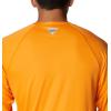 imageColumbia Mens PFG Terminal Tackle Long Sleeve ShirtOrange BlastBlack Logo