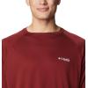 imageColumbia Mens PFG Terminal Tackle Long Sleeve ShirtRed JasperCool Grey Logo