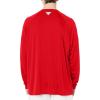 imageColumbia Mens PFG Terminal Tackle Long Sleeve ShirtRed JasperCool Grey Logo