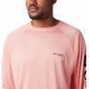 imageColumbia Mens PFG Terminal Tackle Long Sleeve ShirtSorbetBlack Logo