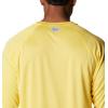 imageColumbia Mens PFG Terminal Tackle Long Sleeve ShirtSun GlowElectric Turquoise Logo