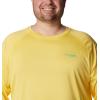 imageColumbia Mens PFG Terminal Tackle Long Sleeve ShirtSun GlowElectric Turquoise Logo