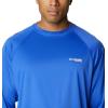 imageColumbia Mens PFG Terminal Tackle Long Sleeve ShirtTanzaniteWhite Logo