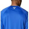 imageColumbia Mens PFG Terminal Tackle Long Sleeve ShirtTanzaniteWhite Logo