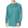 imageColumbia Mens PFG Terminal Tackle Long Sleeve ShirtTealKettle Logo