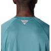 imageColumbia Mens PFG Terminal Tackle Long Sleeve ShirtTranquil TealOrange Reef Logo