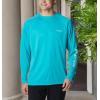 imageColumbia Mens PFG Terminal Tackle Long Sleeve ShirtTurquoiseCool Grey Logo